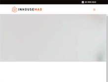 Tablet Screenshot of inhousemad.com